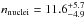 \hbox{$n_{\rm nuclei}=11.6^{+5.7}_{-4.9}$}