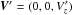 \hbox{${\vec V}^\prime=(0,0,V_z^\prime)$}