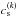 \hbox{$c_{\rm s}^{(k)}$}