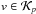 \hbox{$v \in \mathcal{K}_{p}$}