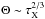 \hbox{$\Theta\sim\tau_{\rm X}^{2/3}$}