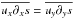 \hbox{$\overline{u_{x}\partial_{x}s}=\overline{u_{y}\partial_{y}s}$}
