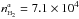 \hbox{$n^{\scriptscriptstyle \alpha}_{\scriptscriptstyle {\rm H_2}} = 7.1\times10^4$}
