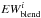 \hbox{$EW^i_{\rm blend}$}