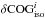 \hbox{$\delta \textrm{COG}^i_{\rm iso}$}
