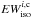 \hbox{$EW^{i,{\rm c}}_{\rm iso}$}