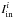 \hbox{$I_{\rm in}^i$}