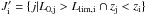 \hbox{$J_{\rm i}' = \lbrace j | L_{\rm 0,j} > L_{\rm lim,i} \cap z_{\rm j} < z_{\rm i} \rbrace$}