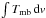 \hbox{$\int {T}_{\rm mb}\, {\rm d}{v}$}