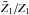 \hbox{$\tilde{Z}_{1}/Z_{1}$}