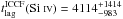 \hbox{$t_{\rm lag}^{\rm ICCF}\mbox{(Si~{\scriptsize IV})} = 4114^{+1414}_{-983}$}