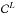 \hbox{$\mathcal{C}^{L}$}