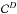 \hbox{$\mathcal{C}^{D}$}