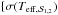 \hbox{$\{\sigma(T_{\rm eff, {\cal S}_{1,2}})$}