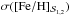 \hbox{$\sigma({\rm [Fe/H]}_{{\cal S}_{1,2}})$}