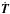 \hbox{$\dot{\vec{T}}$}