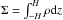 \hbox{$\Sigma=\int_{-H}^H \rho {\rm d}z$}