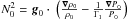 \hbox{$N_0^2= \vec{g}_0 \cdot \lp \frac{\nab \rho_{0}}{\rho_{0}} - \frac{1}{\Gamma_1}\frac{\nab P_0}{P_0} \rp$}