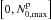 \hbox{$\left[0, N^{\rm p}_{0,{\rm max}}\right]$}