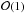 \hbox{${\cal O}(1)$}