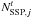 \hbox{$N^{t}_{\mathrm{SSP},j}$}