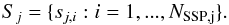 \begin{equation} S_{j} = \{s_{j, i}: i=1,...,N_\mathrm{SSP,j}\}. \end{equation}