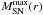 \hbox{$M_{\rm SN}^{\rm max}(r)$}
