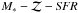 \hbox{$M_*-\mathcal{Z}-{\it SFR}$}