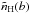 \hbox{$\tilde{n}_{\rm H}(b)$}