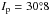 \hbox{$I_{\rm p}=30\fdg8$}