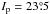 \hbox{$I_{\rm p}=23\fdg5$}