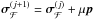 \hbox{$\bsigma_{\MCF}^{(j+1)}= \bsigma_{\MCF}^{(j)}+\mu\bp$}
