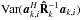 \hbox{$\Var(\ba_{k,i}^H\bRh_{k}^{-1}\ba_{k,i})$}