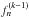 \hbox{$f_n^{(k-1)}$}
