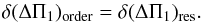 \appendix \setcounter{section}{1} \begin{equation} \ddpiordre = \ddpires . \label{erreur_erreur} \end{equation}