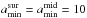 \hbox{${a_{\mathrm{min}}^{\sur}=a_{\mathrm{min}}^{\mid}=10\,}$}