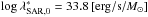 \hbox{$\log\lambda^*_{\rm SAR,0}=33.8\, [{\rm erg/s}/M_{\odot}]$}