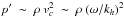\hbox{$p^\prime~\sim~\rho~ {v}_c^2~\sim~\rho~ (\omega/k_{h})^2$}