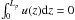 \hbox{$\int_0^{L_{p}} u(z)\mathrm{d}z=0$}