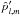 \hbox{$\hat{p}^{\prime}_{l,m}$}