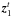 \hbox{$\vec{z}_{1}^t$}