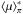 \hbox{$\langle \mu \rangle_{\pi}^{*}$}