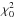 \hbox{$\chi^{2}_{0}$}