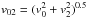 \hbox{$v_{02} = (v_0^2+v_2^2)^{0.5}$}