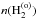 \hbox{$n(\mathrm{H}_{2}^{(\mathrm{o})})$}