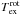 \hbox{$T^{\rm rot}_{\rm ex}$}