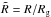 \hbox{$\tilde R=R/R_{\rm g}$}