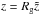 \hbox{$z=R_{\rm g} \tilde{z}$}