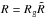 \hbox{$R=R_{\rm g} \tilde{R}$}
