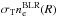 \hbox{$\sigma_{\rm T} n_{\rm e}^{\rm BLR}(R)$}